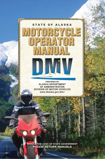 Cover of State of Alaska Motorcycle Manual