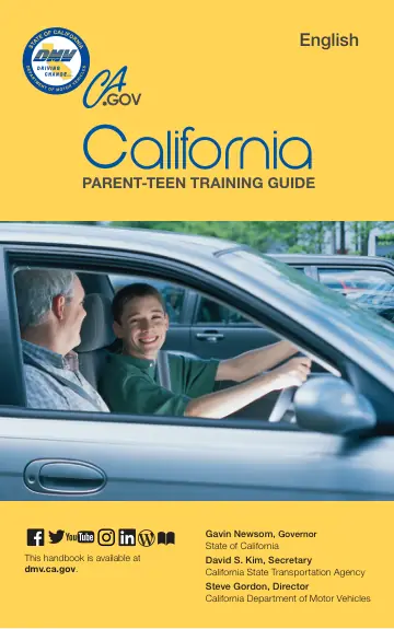 Cover of California Parent-Teen Training Guide
