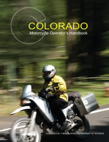 Cover of Motorcycle Operator's Handbook