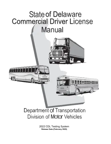 Cover of Commercial Driver License Manual (Modernized Version, 2022 CDL Testing System)