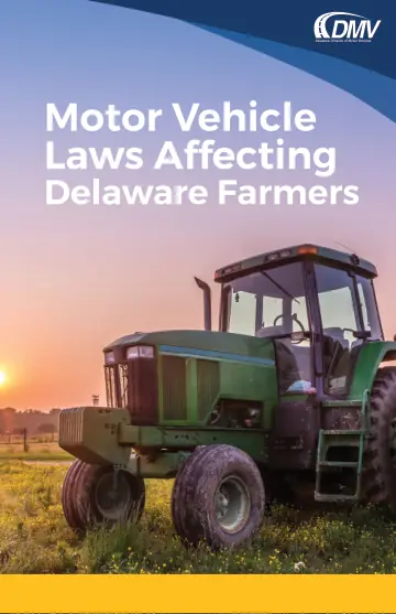 Cover of Motor Vehicle Laws Affecting Delaware Farmers (Farm Manual)