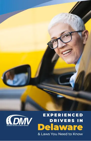 Cover of Experienced Drivers in Delaware & Laws You Need to Know (Senior Driver Guide)