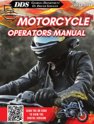 Cover of Motorcycle Operators Manual