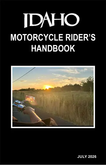 Cover of Idaho Motorcycle Rider's Handbook