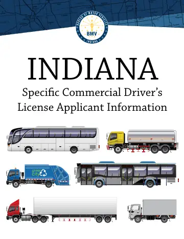 Cover of Indiana Specific Commercial Driver's License Applicant Information