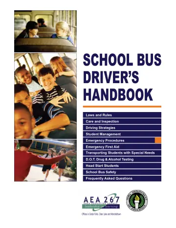 Cover of School Bus Driver's Handbook