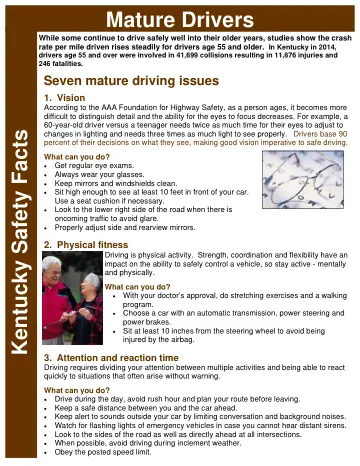 Cover of Mature Drivers