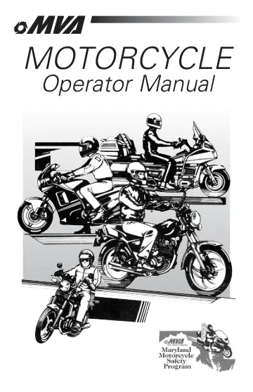 Cover of Motorcycle Operator Manual