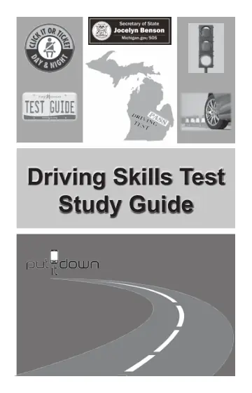 Cover of Driving Skills Test Study Guide