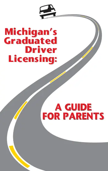 Cover of Michigan's Graduated Driver Licensing: A Guide for Parents