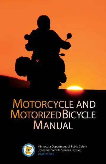 Cover of Motorcycle and Motorized Bicycle Manual