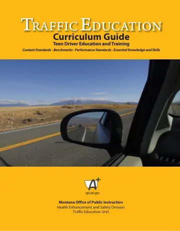 Cover of Curriculum Guide: Teen Driver Education and Training