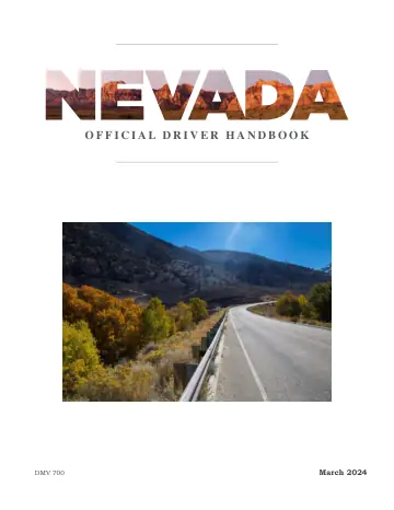 Cover of Official Driver Handbook (Nevada Driver's Handbook, DMV 700)