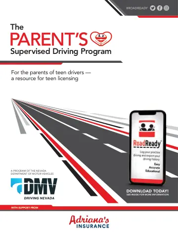 Cover of Parent's #RoadReady: The Parent's Supervised Driving Program