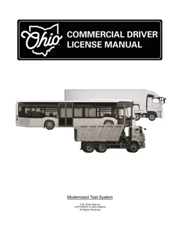 Cover of Modernized Test System CDL Driver Manual (Commercial Driver License Manual, HSY 7605)