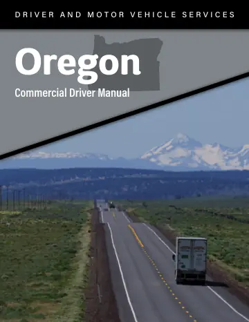 Cover of Oregon Commercial Driver Manual