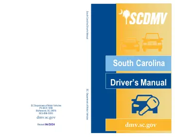 Cover of South Carolina Driver's Manual (Driver's License Manual)