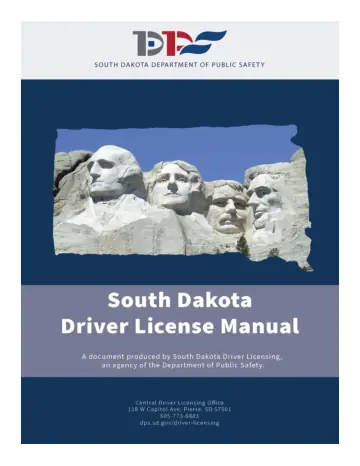 Cover of South Dakota Driver License Manual