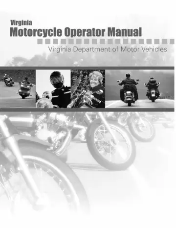 Cover of Virginia Motorcycle Operator Manual (DMV 2)