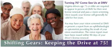 Cover of Shifting Gears: Keeping the Drive at 75! (DMV 53)